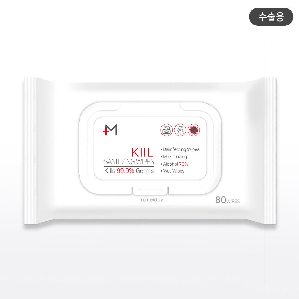 M.kill Hand Sanitizer 80 Wipes